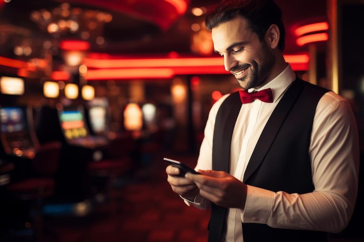 Antarmuka mobile cantik77 yang ringkas