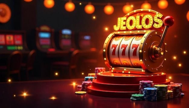 Susunan kartu Rummy bernuansa emas