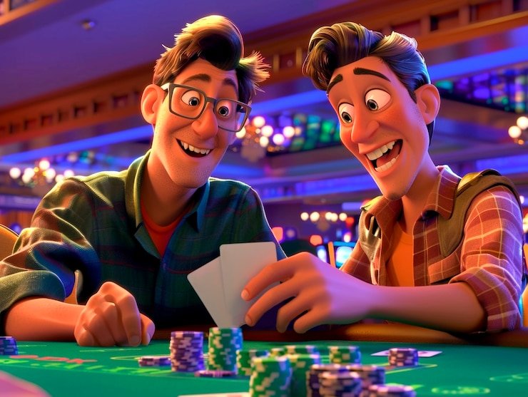 Tampilan Rummy di layar ponsel